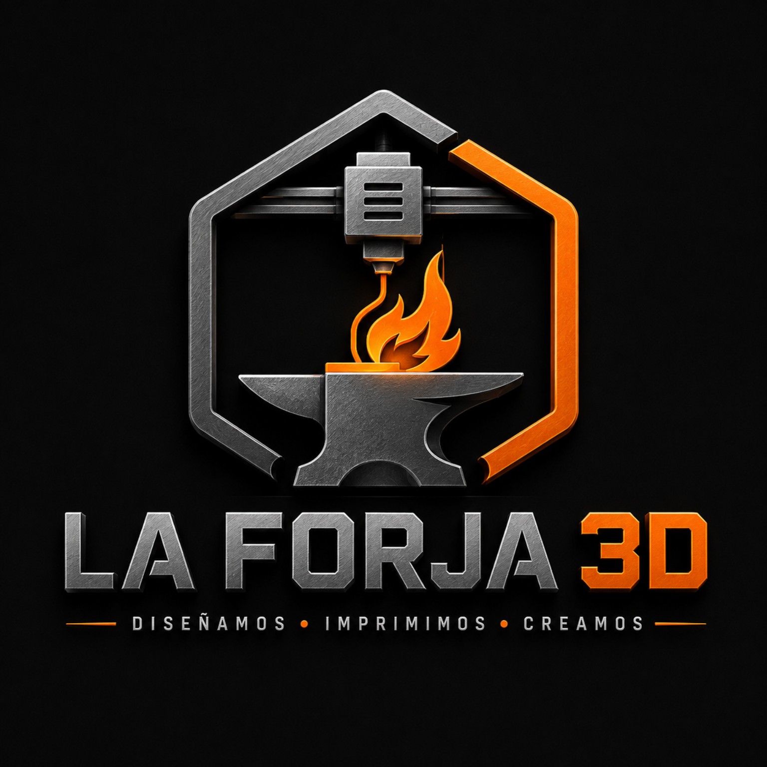 Logo de La Forja 3D
