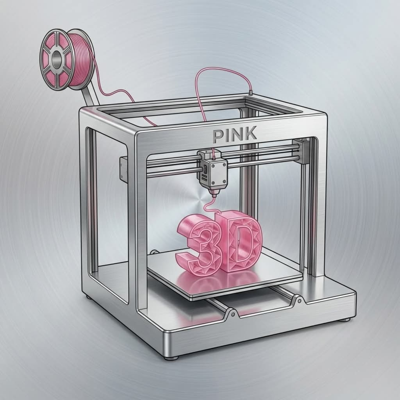 Logo de Pink Form 3D